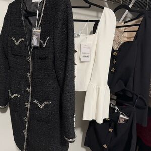 Self-Portrait Black and White Dresses